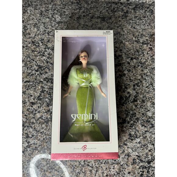 2004 Barbie Collector Gemini Zodiac Pink Label Doll Mattel - Picture 1 of 5